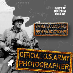 O1397 Originalni nasivka OFFICIAL U.S. ARMY PHOTOGRAPHER